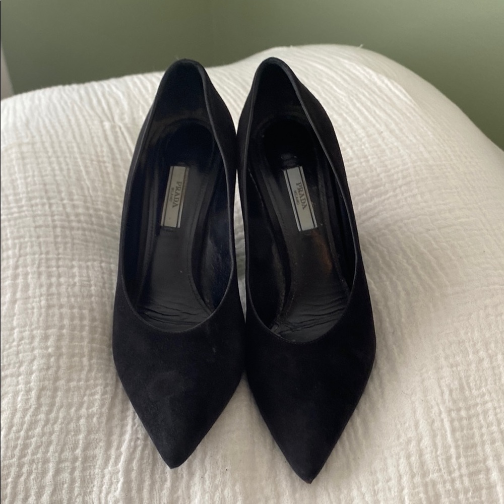 Prada Classic Black Women's Heels